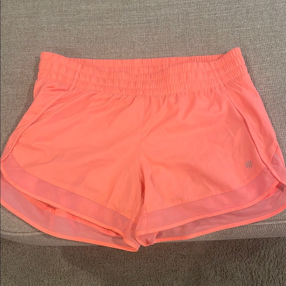 Athleta Mesh Racer Run Short 4 in